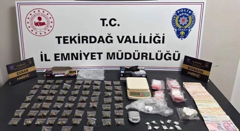 Tekirdağ’da Uyuşturucuya Darbe: 30 Şüpheliden 25’i Tutuklandı