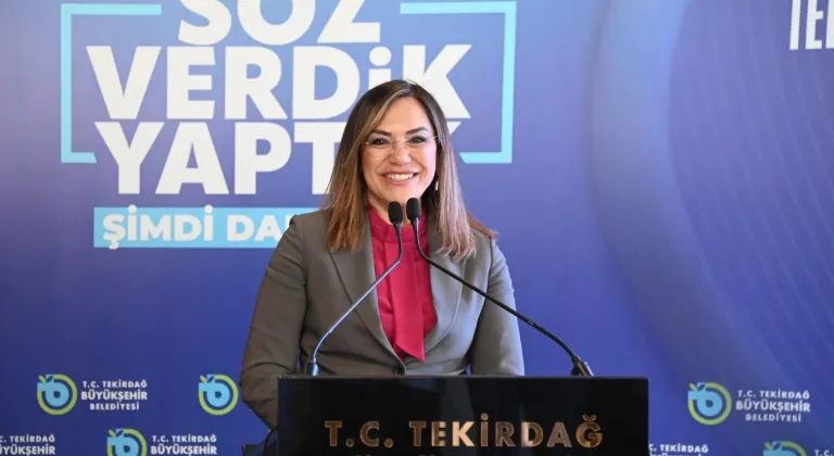 TEKİRDAĞ’IN GELECEĞİNE CANDAN İMZA: SÖZ VERDİK, YAPTIK!