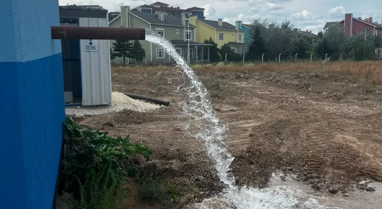 TESKİ’DEN İÇME SUYU ALTYAPISINA GÜÇLÜ HAMLE: 30 YENİ SU KAYNAĞI DEVREDE
