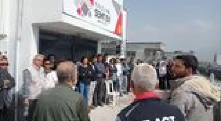 TKP heyetine Osmaniye girişinde engelleme girişimi