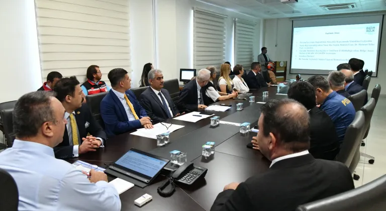Vali Soytürk Başkanlığında Bağımlılıkla Mücadele Kurulu Toplandı