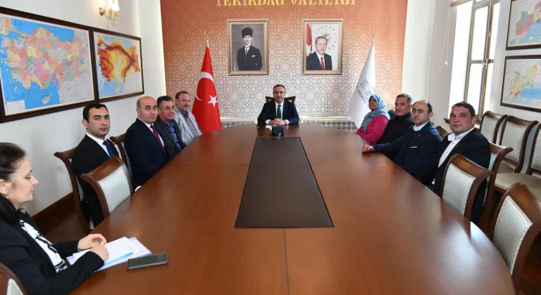 Vali Soytürk Muhtarlarla Biraraya Geldi