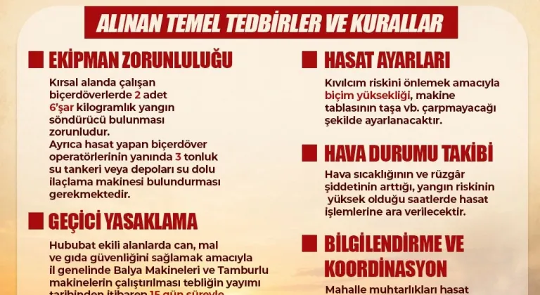 Valilikten Yangın Uyarısı: Küçük İhmal Büyük Felakete Dönüşebilir