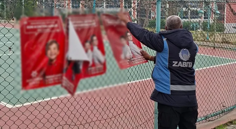 Zabıta Ekiplerinden Görüntü Kirliliğine Geçit Yok