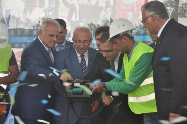 Büyükşehir Okul Temel Atma Töreni